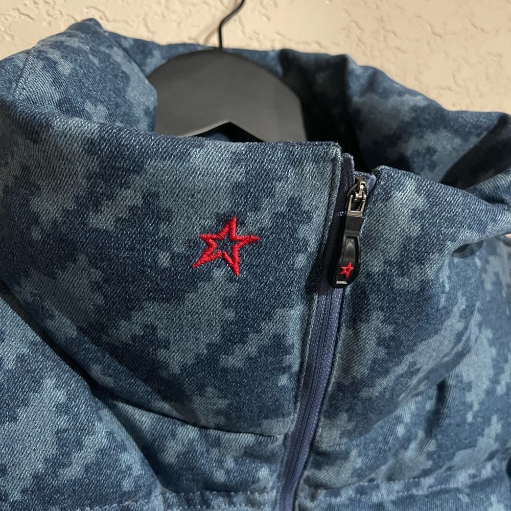 Perfect Moment Navy Houndstooth Ski Jacket - Picture 5 of 13